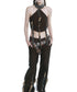 Rivet Disc Pin Buckle Belt